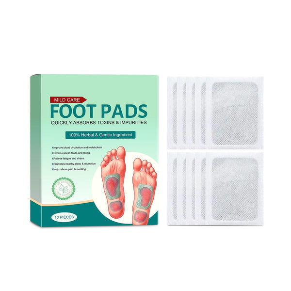 Herbal Gentle Detox Foot Pads – Overnight Body Cleanse (B10G10)