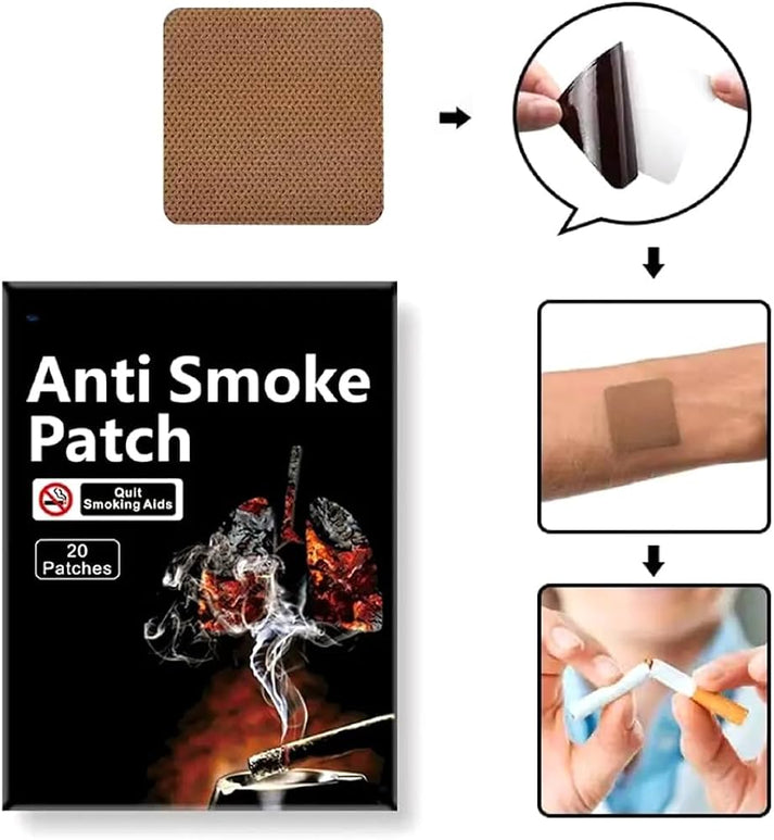 Anti-Smoke Patch – Natural Quit Smoking Aid (B10G10)