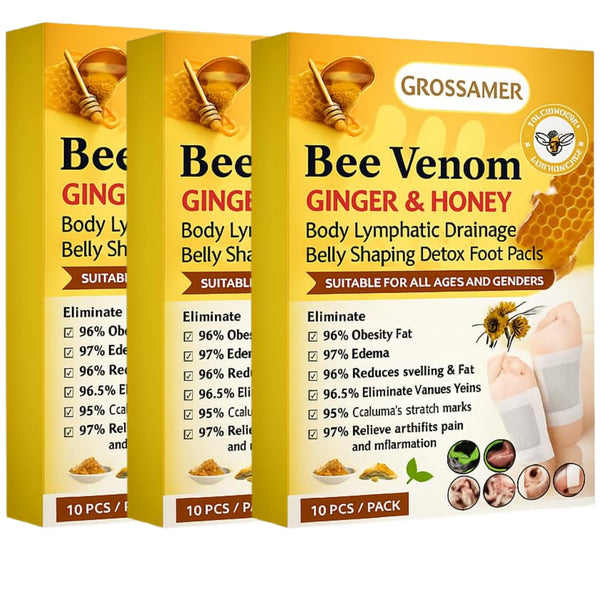 Bee Venom Ginger & Honey Detox Pads @499 – Body Cleanse Formula