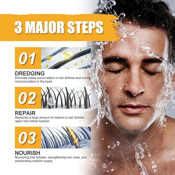 East Moon Black Soap Shampoo Bar (Pack of 2) – Herbal Hair Cleanser