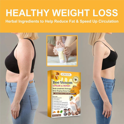 Bee Venom Ginger & Honey Detox Pads @499 – Body Cleanse Formula