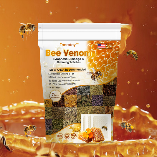 Bee Venom Lymphatic Drainage & Slimming Foot Patches (Buy 1 Get 1 Free) 🌿👣
