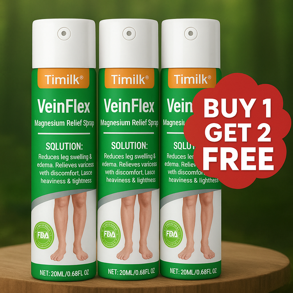 VeinFlex Magnesium Spray – Varicose Vein & Leg Pain Relief (FDA Certified)
