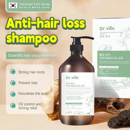 Dr.Ville Anti-Hair Loss Shampoo – Herbal Hair Growth Formula (B1G1)