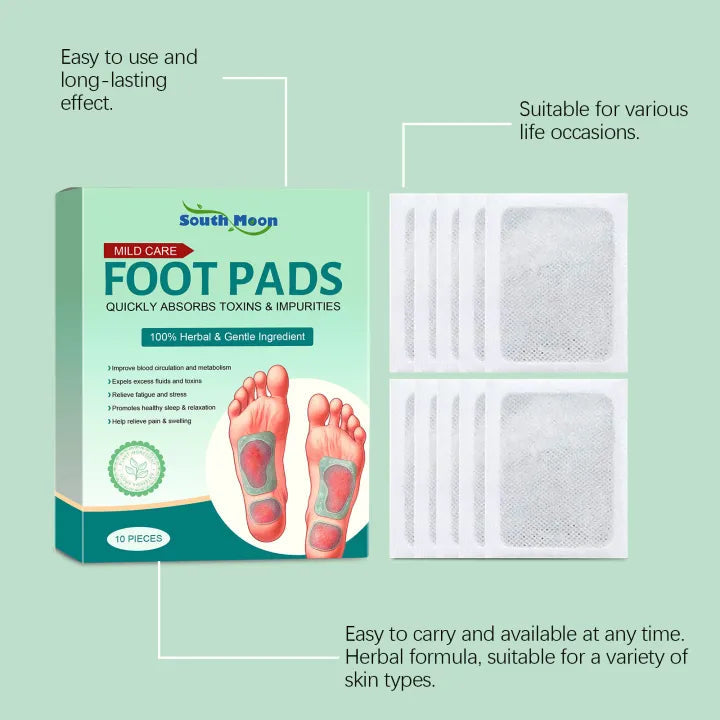Herbal Detox Foot Pads – Deep Cleansing & Relaxation (36752 Reviews) Buy 1 Get 1 Free